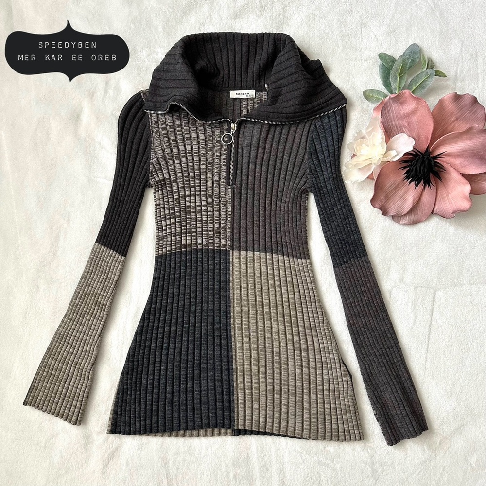 SANDRO Moria sweater FR 2 Medium